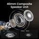 Беспроводные Bluetooth наушники Ugreen HiTune Max5 Wireless Bluetooth ANC с шумоподавлением Black (HP202) - изображение 2