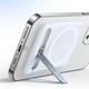 Подставка-держатель для смартфона Baseus с магнитным держателем Foldable Magnetic Bracket White (LUXZ010002) - изображение 2