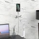 Гибкий держатель для телефона и планшета Hoco Balu tablet PC stand Подставка настольная 360° Silver White - изображение 3