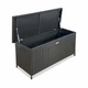 Садові меблі з ротанга Комод Just Relax Графітовий на металевому каркасі JR 5.1 Graphite - зображення 1
