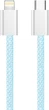 Кабель ColorWay Type-C - Apple Lightning braided cotton PD Fast Charging 27W 1 м Blue (CW-CBPDCL061-BL) - зображення 2