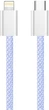Кабель ColorWay Type-C - Apple Lightning braided cotton PD Fast Charging 27W 1 м Purple (CW-CBPDCL061-PU) - зображення 2