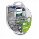 Комплект галогенових ламп PHILIPS H4 12342LLECOS2 LongLife EcoVision 60/55W 12V P43t (2 шт) - изображение 1