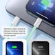 Кабель ColorWay Type-C - Type-C braided cotton PD Fast Charging 60W 3А 1 м Green (CW-CBPDCC061-G) - изображение 11