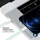 Кабель ColorWay Type-C - Type-C braided cotton PD Fast Charging 60W 3А 1 м Green (CW-CBPDCC061-G) - изображение 12