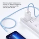 Кабель ColorWay Type-C - Type-C braided cotton PD Fast Charging 60W 3А 1 м Blue (CW-CBPDCC061-BL) - изображение 11