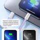 Кабель ColorWay Type-C - Type-C braided cotton PD Fast Charging 60W 3А 1 м Purple (CW-CBPDCC061-PU) - изображение 11