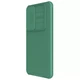 Карбонова накладка Nillkin CamShield Pro Magnetic на Samsung Galaxy S24 Deep Green - зображення 3