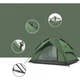 Автоматическая четырехместная раскладная палатка Naturehike NH21ZP008, темно-зеленая - изображение 3