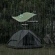 Автоматическая четырехместная раскладная палатка Naturehike NH21ZP008, темно-зеленая - изображение 11