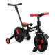 Детский двухколесный велосипед-трансформер Best Trike 23031 колеса PU 10’’ родительская ручка съемные педали Красный - изображение 1