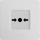 Беспроводная настенная кнопка для активации пожарной тревоги Ajax Manual Call Point jewelle Белая (000044796) - изображение 2