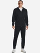 Толстовка на флисе, на молнии мужская Under Armour Ua Armour Fleece Fz Hoodie-Blk 1373357-001 3XL Черная (195253820731) - изображение 3