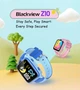 Android 4G Sim cмарт-годинник Blackview z10 з GPS, SOS, українським меню та додатком, Video Call, IP67, Blue (Z10B) - зображення 4