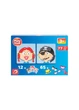 Магнитная головоломка Лица 77 деталей комбинированный Playtive - изображение 1
