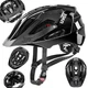 Шолом UVEX QUATRO all 52-57cm чорний - изображение 1