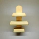 Настенная полка из дерева Скайтри карри (НСП-000603) - изображение 3