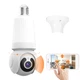 IP камера видеонаблюдения RIAS Q26 E27 (v380 APP) Wi-Fi 4MP в виде лампы White (3_05367) - изображение 3