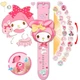 Ігровий набір Проекційний дитячий Годинник Projector Watch Май Мелоді My Melody Hello Kitty з 24 видами зображення героїв мультфільму - зображення 1
