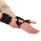 Бинты кистевые для жима и тяги напульсник атлетический (2 шт) STRENGTH WRIST WRAPS EZOUS C-05 - изображение 2