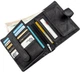 Портмоне мужское кожаное для карточек ST Leather Accessories 18832 Черный - изображение 3