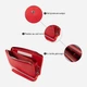 Кошелек женский кожаный для карточек ST Leather Accessories 19251 Красный - изображение 7