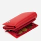 Кошелек женский кожаный для карточек ST Leather Accessories 19335 Красный - изображение 5