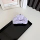 Пухнастий Крабик для волосся ANbeauty 10 см Лавандовий (AN0103275) - зображення 3