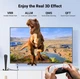 Переходник UGREEN HD165 HDMI Male to HDMI Female 2.1 8K@60Hz 15cm Gray (15518) - изображение 8
