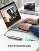 USB-хаб UGREEN CM195 USB-C to 3xUSB 3.0 + HDMI 4K@30Hz + SD/TF Space Grey (70410) - изображение 11