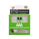Комплект 2 шт. аккумуляторные батарейки Smartoools AAA 500 mah + зарядка Type-C (Зеленый) - изображение 3