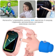 Детские смарт-часы Jetix G99 GPS 4G Pink (G99P-RA) - изображение 7