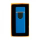 Електрична запальничка сенсорна TH-100, USB перезаряджається, металева Синя - зображення 3