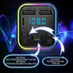 Автомобільний FM трансмітер Bluetooth GTM G38 Car-Fm модулятор із Hands-Free CVC, microSD, 2 USB+Type-C - зображення 8
