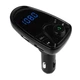 Автомобильный FM трансмиттер с Bluetooth GTM M1 модулятор microSD, 2 USB Черный - изображение 4