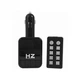 Автомобільний FM трансмітер Bluetooth HZ H6-12-24V модулятор із microSD, USB, Hands Free + Пульт Чорний - зображення 5