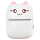 Детский термопринтер A-Toys Printer Kity-01 Bluetooth с термопечатью фотографий, текста со смартфона Бело-розовый - изображение 5