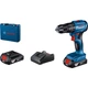 Шуруповерт Bosch GSB 185-LI, 2х2.0 Ah, ЗУ GAL 18V-20, кейс [58245] - зображення 3