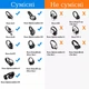 Амбушури для навушників New Bee NB-BE1 Black для BOSE QC35 QC25 QC15 AE2i - зображення 5