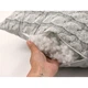 Подушка Руно 50x70 - Grey Braid силіконова мікрофібра стьобана сіра (26804) - зображення 6