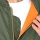 Куртка бомбер Rothco MA-1 Flight Jacket Olive 2860 мужская, авиационная куртка пилот S - изображение 5