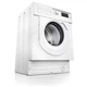 Пральна машина Whirlpool вбудована фронтальна, 7кг, 1400, A+++, 60см, дисплей, пара, інвертор, білий (BIWMWG71484E) - зображення 9