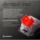 Клавіатура OfficePro MK160B Hot-Swap Red Swich RGB USB UA Black (MK160B) - зображення 4