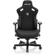 Кресло игровое Anda Seat Kaiser 3 Fabric Size xl Black (ad12ydc-xl-01-b-cf) - изображение 2