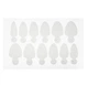 Силиконовые вкладки-молды для френча на верхних формах Inserts for Easy French Couture Colour 12 шт./уп. - изображение 3