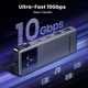 Концентратор UGREEN CM888 Uno USB C HUB 6-в-1 4K60Hz PD100W 10Gbps USB3.2 розгалужувач адаптер для ноутбука MacBook Pro Air USB Expander док-станція Black (35998) - зображення 5
