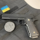 Страйкбольный Пистолет COLT Browning M1911 VIGOR V21 металл, стреляет пульками 6 мм Черный - изображение 8