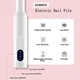 Фрезер для маникюра на аккумуляторе с насадками 18000 оборотов Nail Drill DM-150 портативный маникюрный фрезер 20W белый - изображение 9