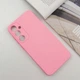 Чохол Silicone Cover Lakshmi Full Camera (A) для Samsung Galaxy M34 5G Рожевий / Pink - зображення 2