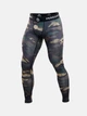 Компрессионные штаны Grunge Camo MMA Leggings M Цвет Зеленый (501220-488-M) - изображение 3